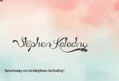 Stephen Kolodny