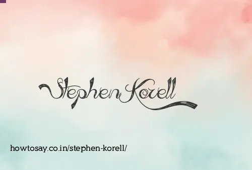 Stephen Korell