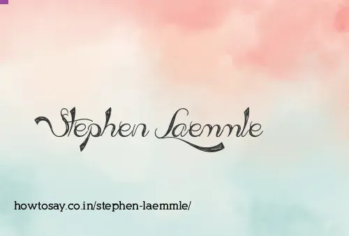 Stephen Laemmle