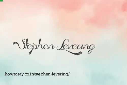 Stephen Levering