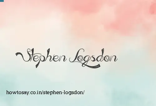 Stephen Logsdon