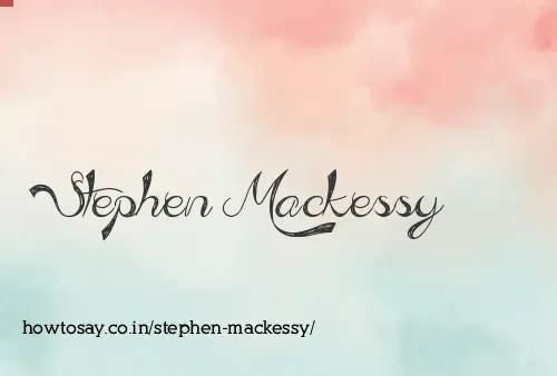 Stephen Mackessy