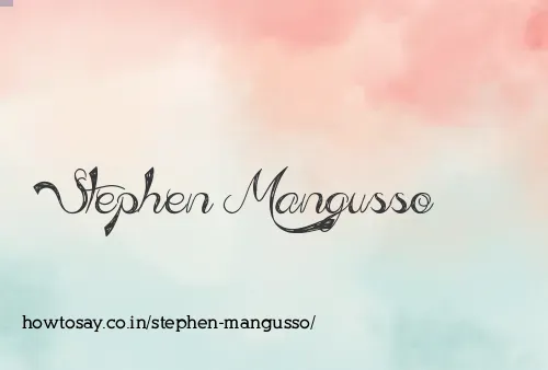 Stephen Mangusso