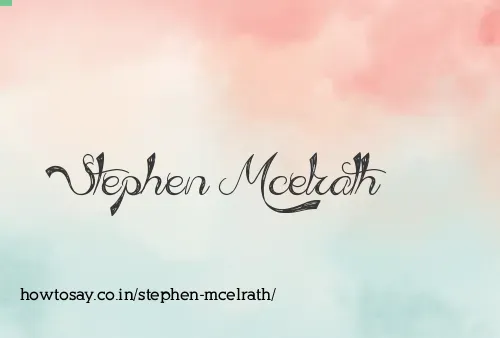 Stephen Mcelrath