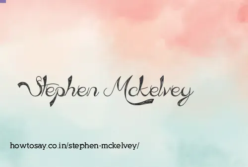Stephen Mckelvey