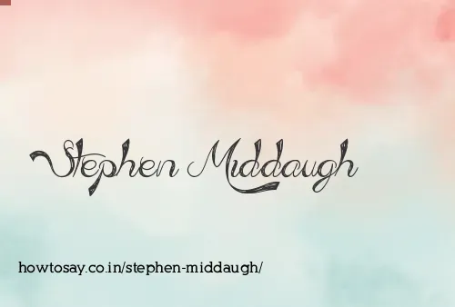 Stephen Middaugh