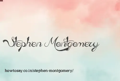 Stephen Montgomery