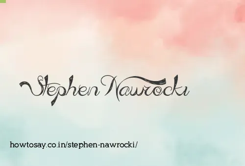 Stephen Nawrocki