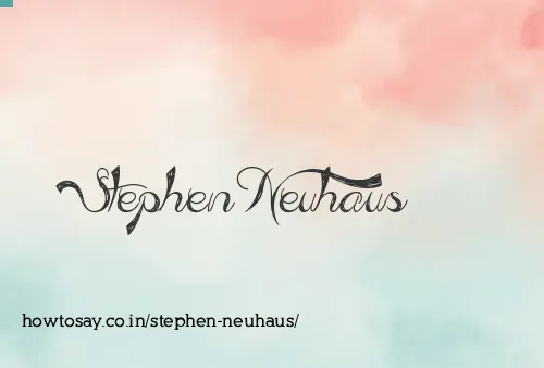 Stephen Neuhaus