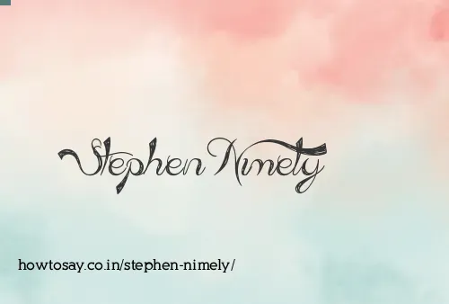 Stephen Nimely