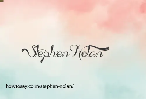 Stephen Nolan