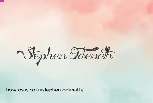 Stephen Odenath