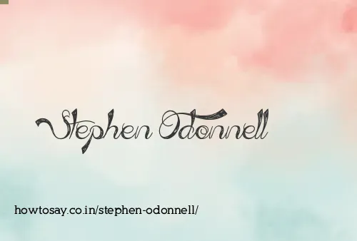 Stephen Odonnell