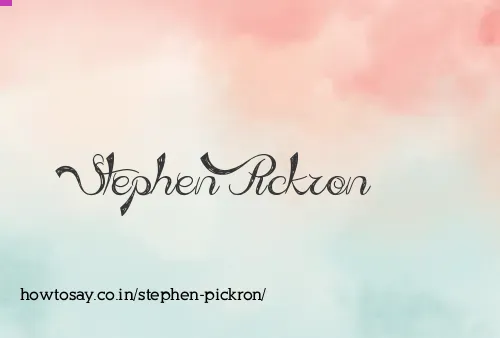Stephen Pickron