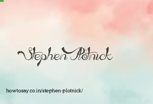 Stephen Plotnick