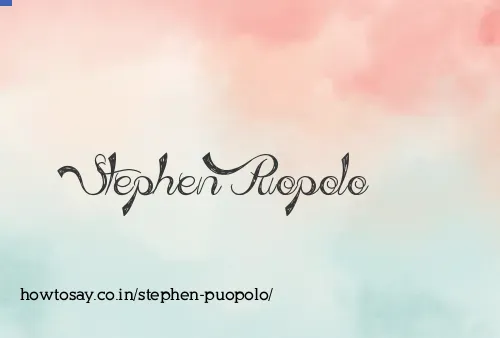 Stephen Puopolo
