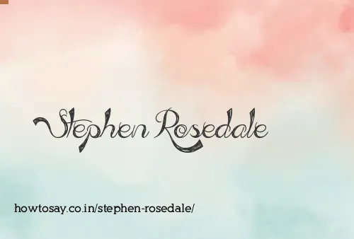 Stephen Rosedale