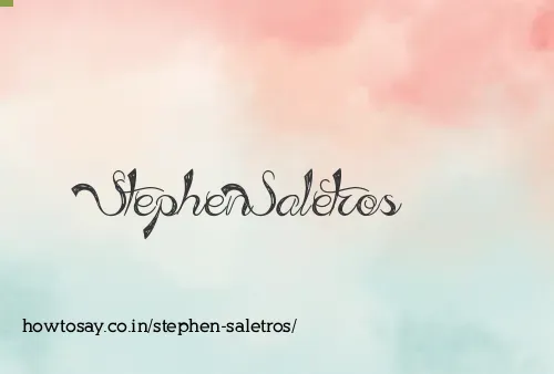 Stephen Saletros
