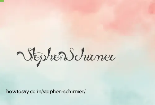 Stephen Schirmer