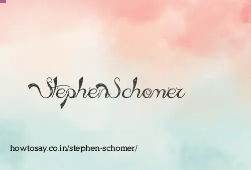 Stephen Schomer