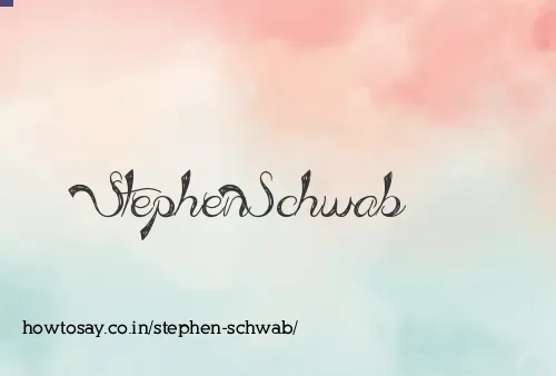 Stephen Schwab
