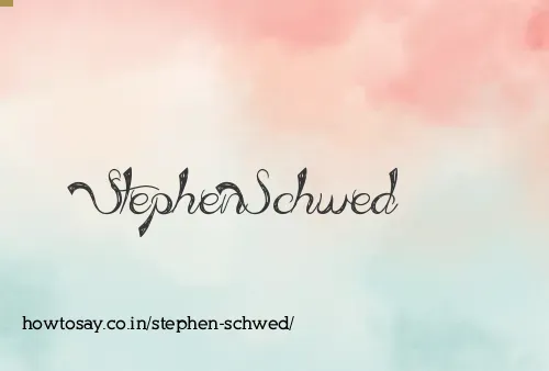 Stephen Schwed