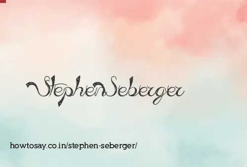 Stephen Seberger