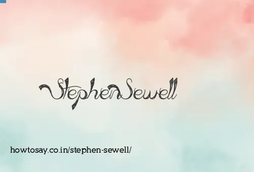 Stephen Sewell