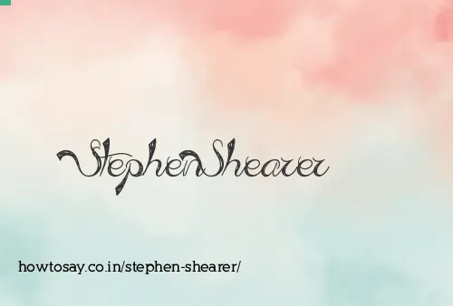 Stephen Shearer