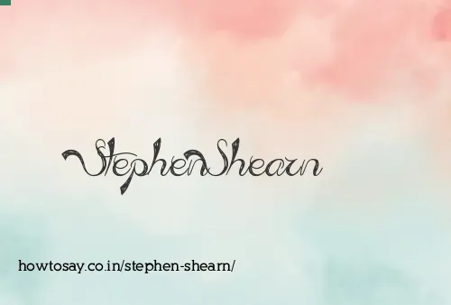 Stephen Shearn