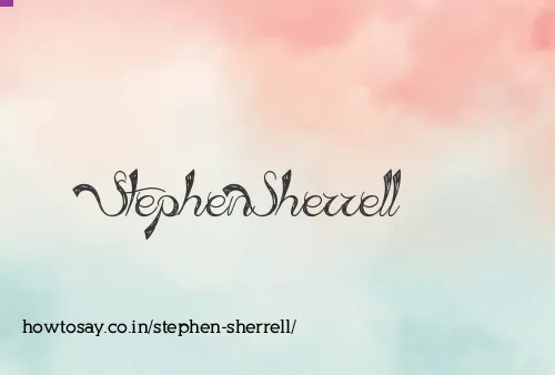 Stephen Sherrell