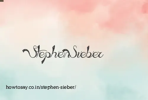 Stephen Sieber
