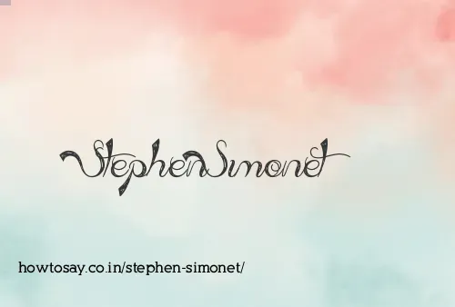 Stephen Simonet