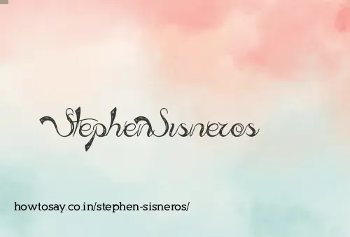 Stephen Sisneros