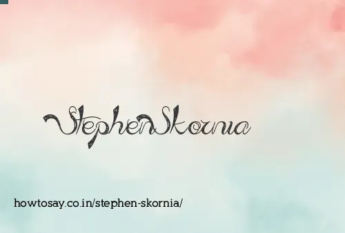 Stephen Skornia