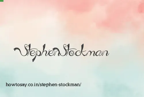 Stephen Stockman