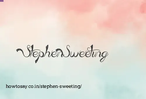 Stephen Sweeting