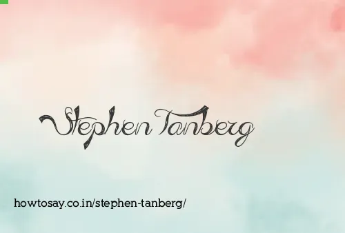 Stephen Tanberg