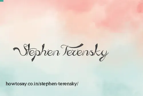 Stephen Terensky