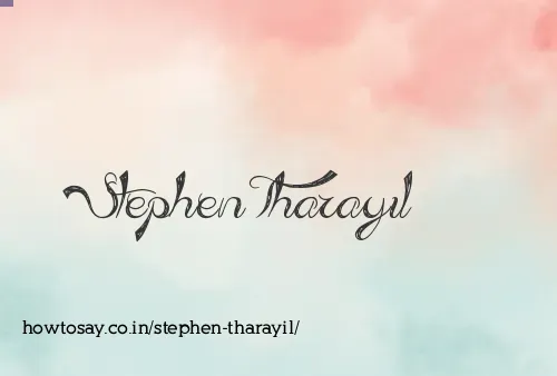 Stephen Tharayil