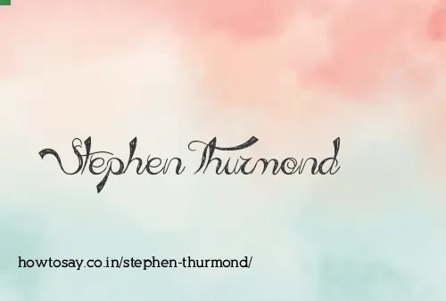 Stephen Thurmond