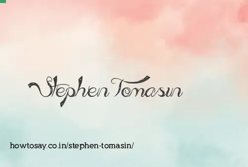 Stephen Tomasin