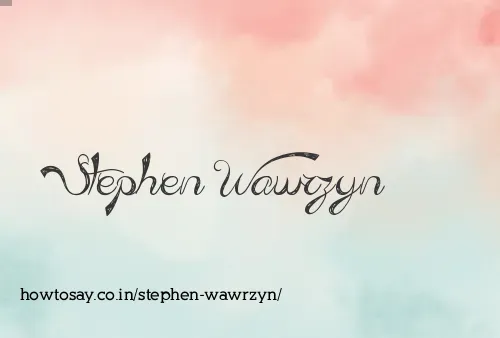 Stephen Wawrzyn