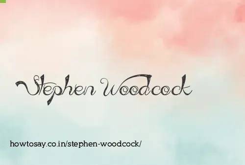 Stephen Woodcock