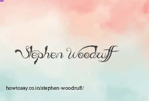 Stephen Woodruff