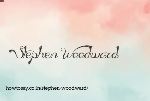 Stephen Woodward