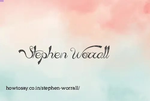 Stephen Worrall