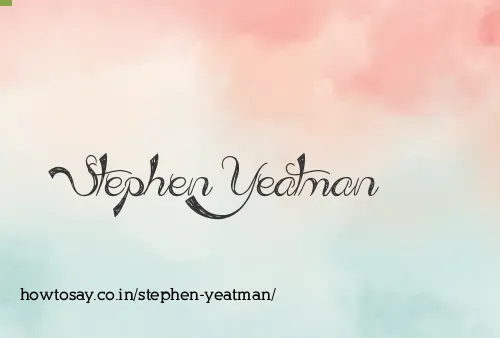 Stephen Yeatman