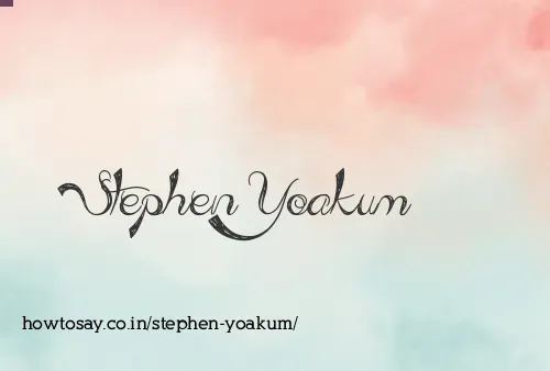 Stephen Yoakum