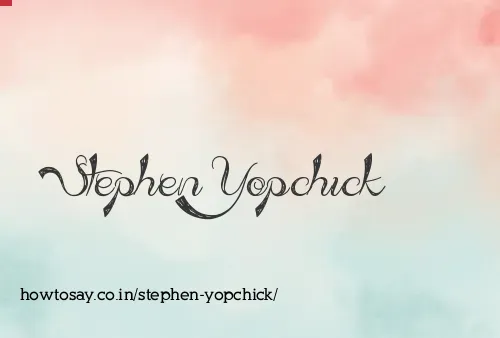 Stephen Yopchick